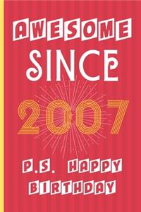 Awesome Since 2007