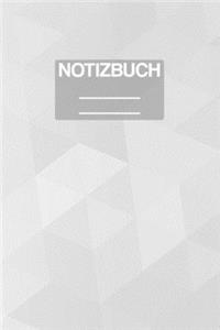 Notizbuch A5 Muster Silber Weiss Abstrakt Abstract