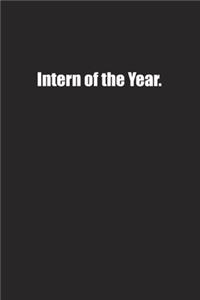 Intern of the Year.