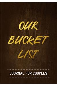 Our Bucket List Journal for Couples
