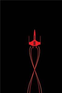 Spaceship Journal: 150 Page Lined Notebook/Diary