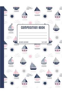 Nautical Composition Book