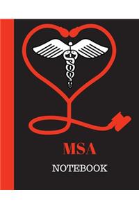 MSA Notebook