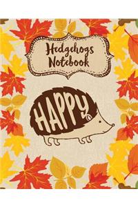 Hedgehogs Notebook