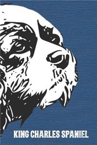 King Charles Spaniel Lined Notebook