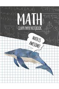 Math Graph Paper Notebook
