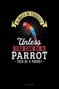 Always Be Yourself Unless You Can Be a Parrot Then Be a Parrot