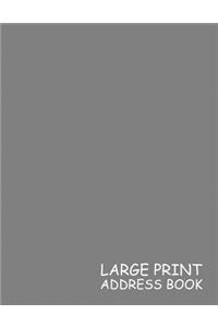 Large Print Address Book