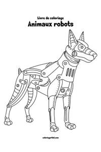 Livre de coloriage Animaux robots 1