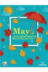 May 50 Coloring Pages For Adults Relaxation