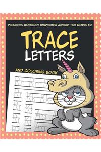 Trace Letters and coloring book