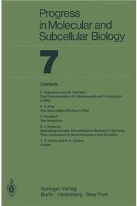 Progress in Molecular and Subcellular Biology