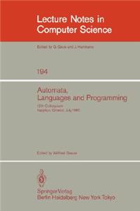 Automata, Languages and Programming