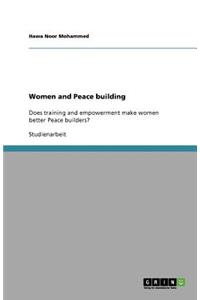 Women and Peace building