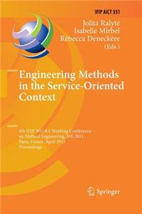 Engineering Methods in the Service-Oriented Context