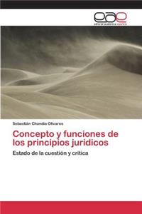 Concepto y funciones de los principios jurídicos