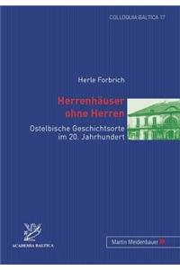 Herrenhaeuser ohne Herren