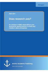 Does research pay?