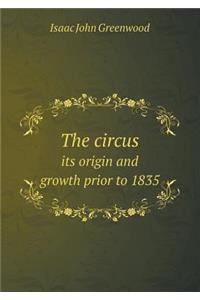 The Circus Its Origin and Growth Prior to 1835