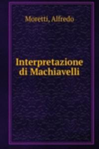 Interpretazione di Machiavelli