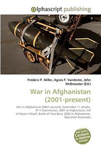 War in Afghanistan (2001-Present)