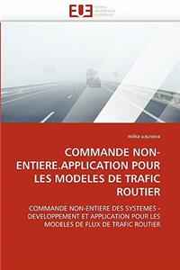 Commande Non-Entiere.Application Pour Les Modeles de Trafic Routier