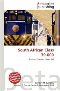 South African Class 39-000
