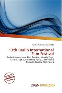 13th Berlin International Film Festival