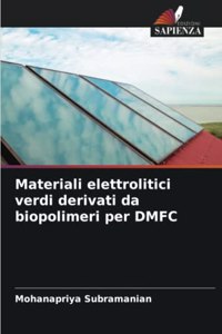 Materiali elettrolitici verdi derivati da biopolimeri per DMFC