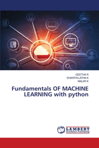 Fundamentals OF MACHINE LEARNING with python