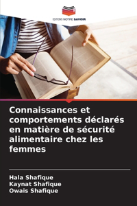 Connaissances et comportements déclarés en matière de sécurité alimentaire chez les femmes