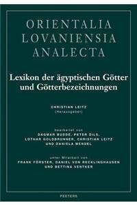 Lexikon Der Agyptischen Gotter Und Gotterbezeichnungen