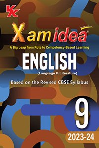 Xam idea English (Language & Literature) Class 9 Book | CBSE Board | Chapterwise Question Bank | Based on Revised CBSE Syllabus | NCERT Questions Included | 2023-24 Exam