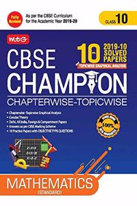 10 Years CBSE Champion Chapterwise-Topicwise Mathematics Class- 10