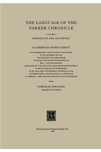 The Language of the Parker Chronicle