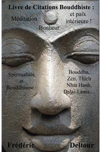 Livre de Citations Bouddhiste