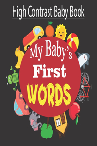 My Baby's First Words, High Contrast Baby Book