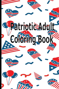 Patriotic Adult Coloring Book