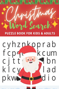 Christmas Word Search: Difficult Brain Games for Clever Children Puzzle Gifts for Smart Kids Ages 6-8 8-10 10-12
