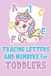 Tracing Letters And Numbers For Toddlers