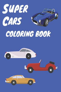 Supercars Coloring Book