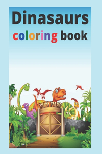 Dinosaurs coloring book