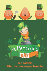 San Patrizio Libro da colorare per bambini