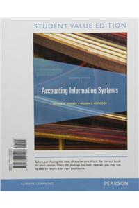 Accounting Information Systems, Student Value Edition