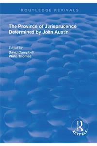 Province of Jurisprudence Determined by John Austin