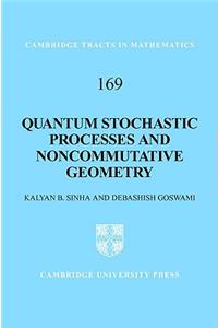Quantum Stochastic Processes and Noncommutative Geometry