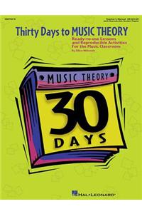 Thirty Days to Music Theory (Classroom Resource)