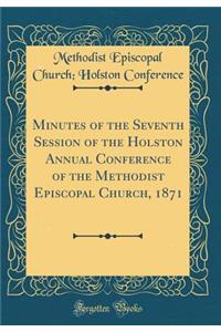 Minutes of the Seventh Session of the Holston Annual Conference of the Methodist Episcopal Church, 1871 (Classic Reprint)