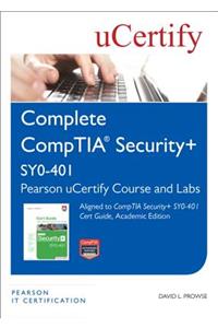 Comptia Security+ Sy0-401 Pearson Ucertify Course and Labs