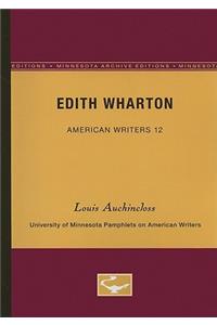 Edith Wharton - American Writers 12
